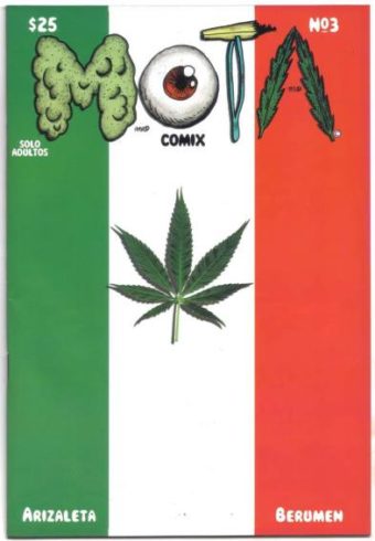 mota comix marihuana mexico bandera comic mexico