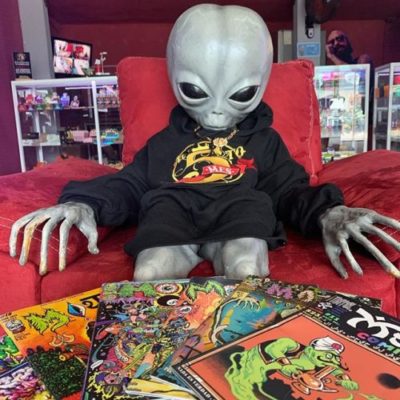 extraterrestre pacheco - marijuana alies mota comix