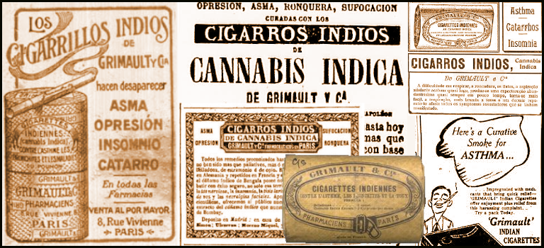 cigarros de mota cannabis indica dr grimault cigarros indios