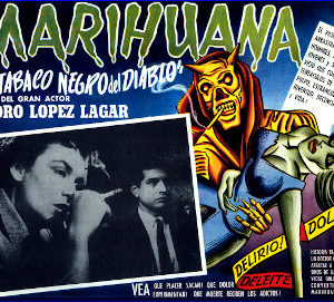 marihuana el tabaco negro del diablo - mota comix cine