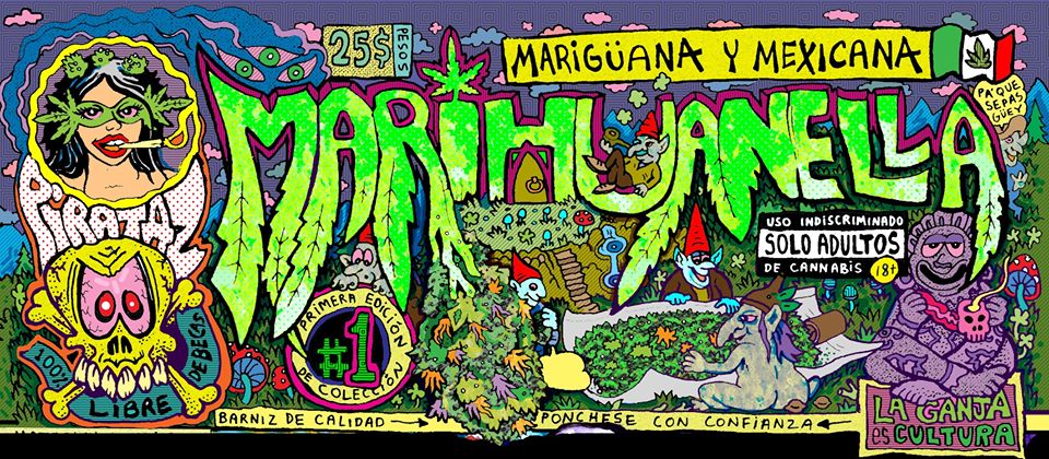 marihuanella merihuanela MOTA COMIX MARIHUANA COMICS MEXICANO MEXICO