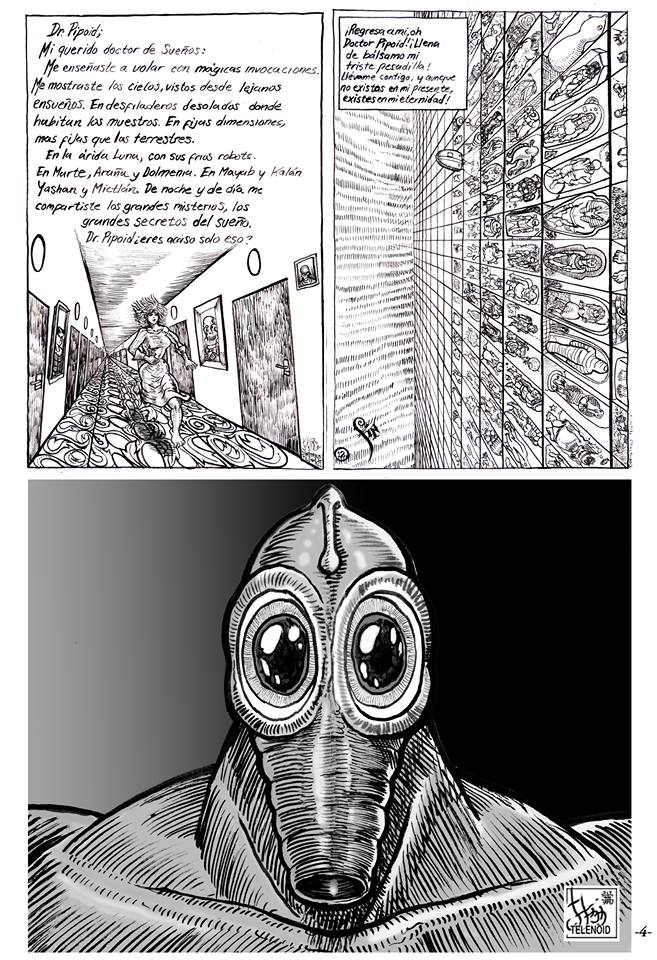 webcomic demetrius telenoid comic mexico alternativo y subterraneo mexicano